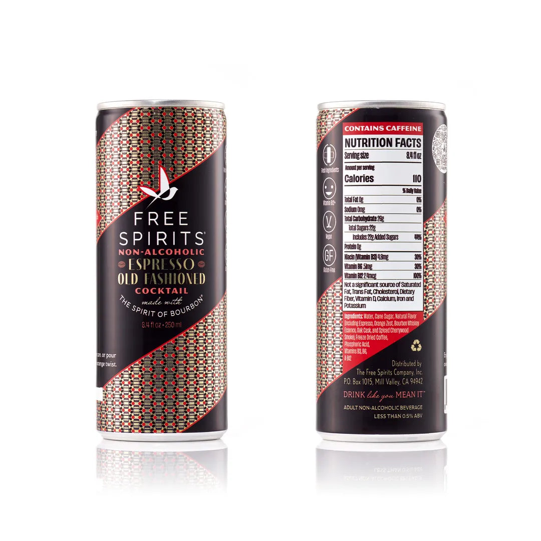 Free Spirits-Espresso Old Fashioned Bourbon Spirit (Online)