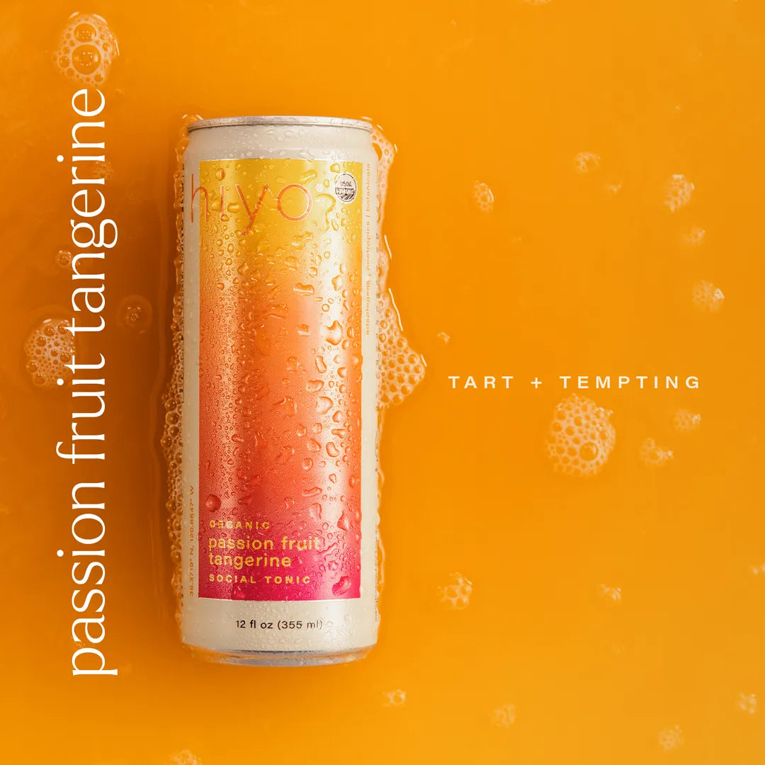 Hiyo Passion Fruit Tangerine Functional Social Tonic*