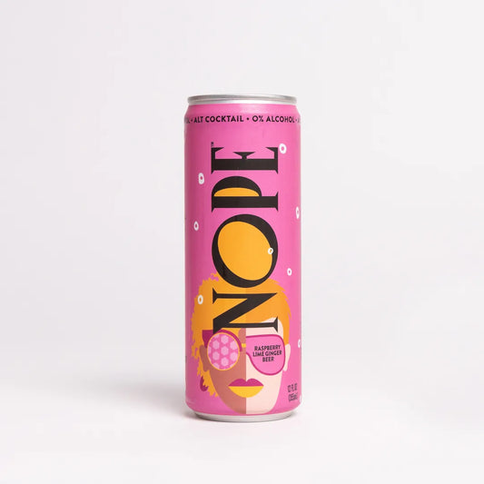 NOPE-Rasberry Lime Ginger Beer (Online)
