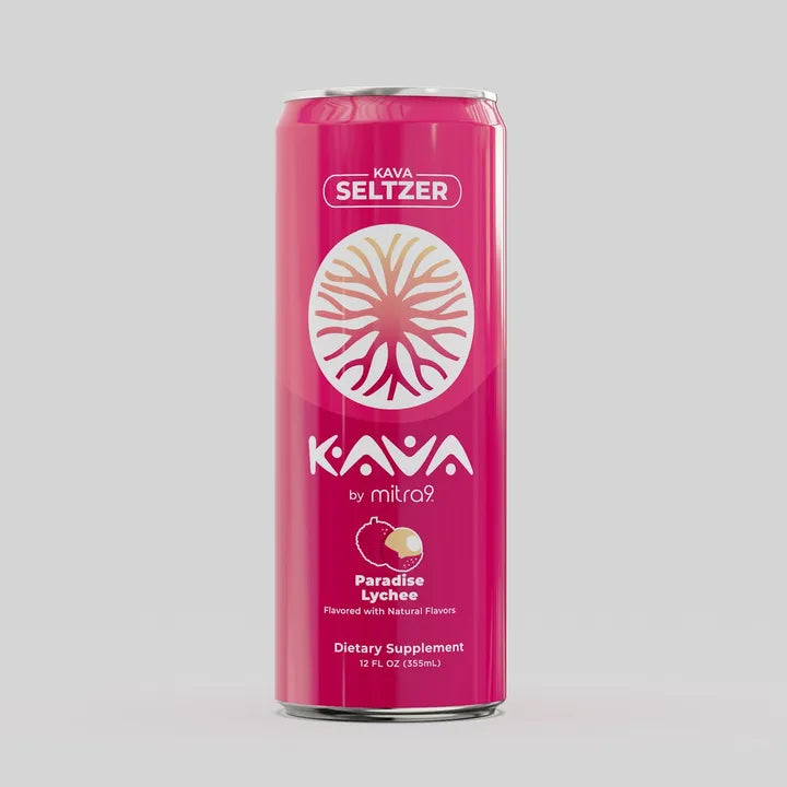 Mitra9 Paradise Lychee Kava Seltzer — product image