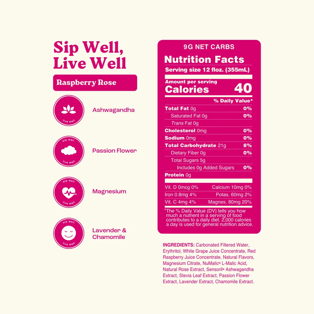 Pure Joy Unwind Raspberry Rose (Online)