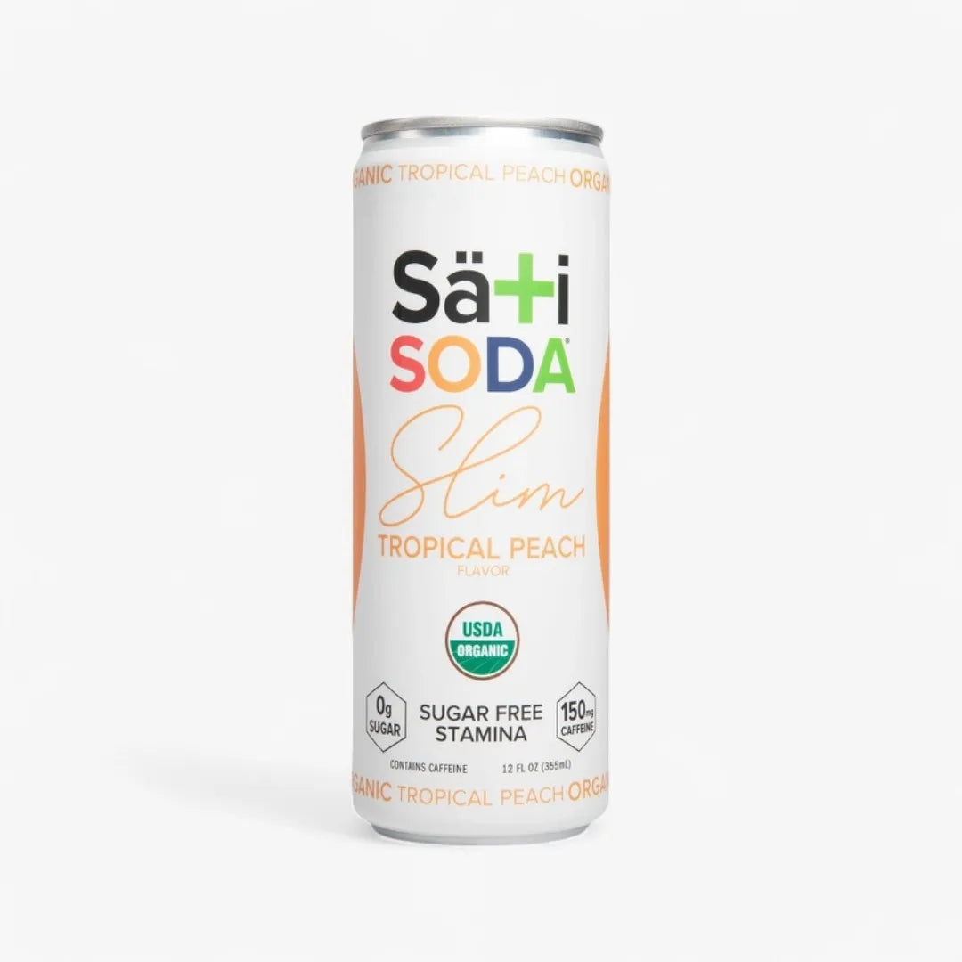 Sati Soda-Slim Organic Tropical Peach *