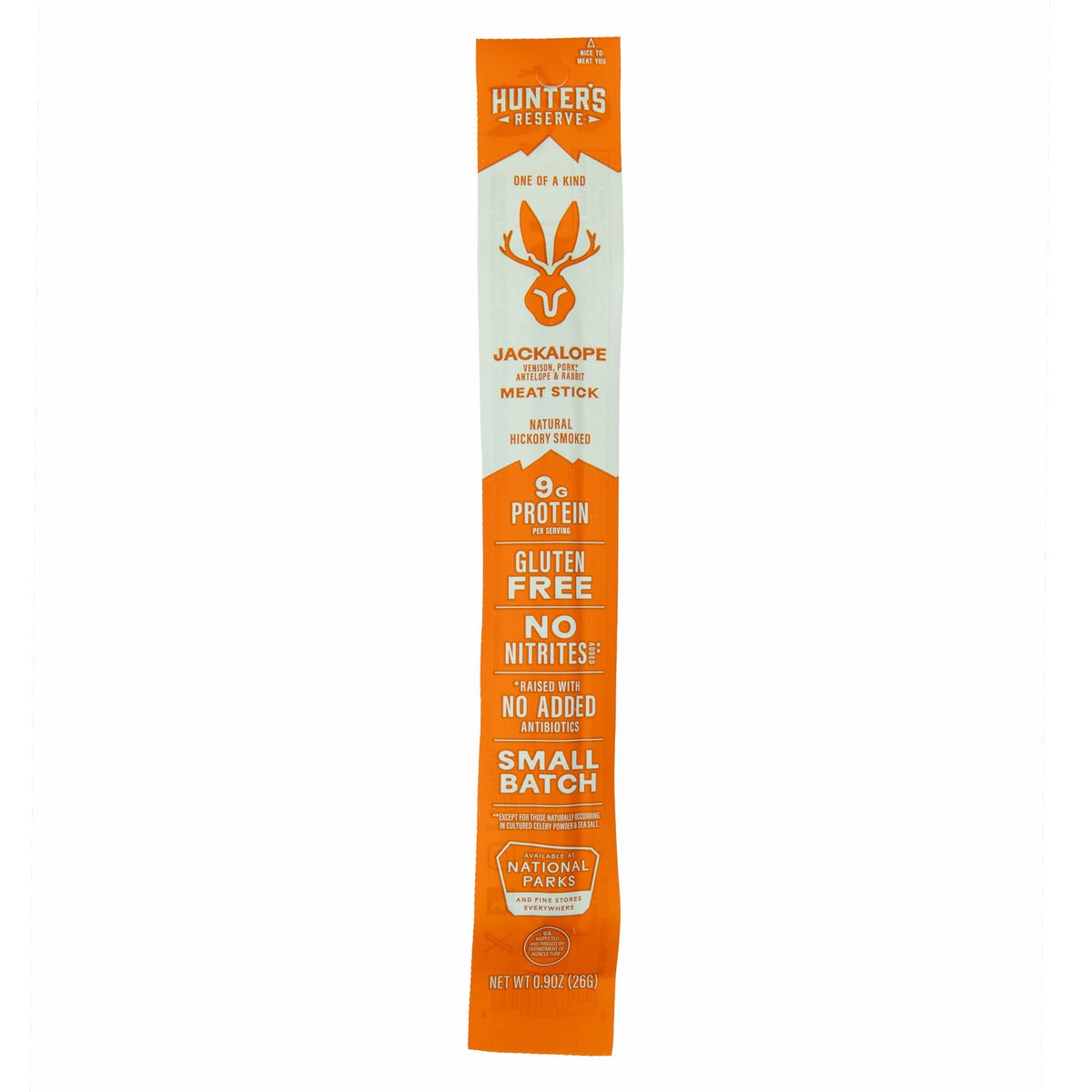 Hunter’s Reserve Jackalope 0.9 oz meat stick, manufacturer product image