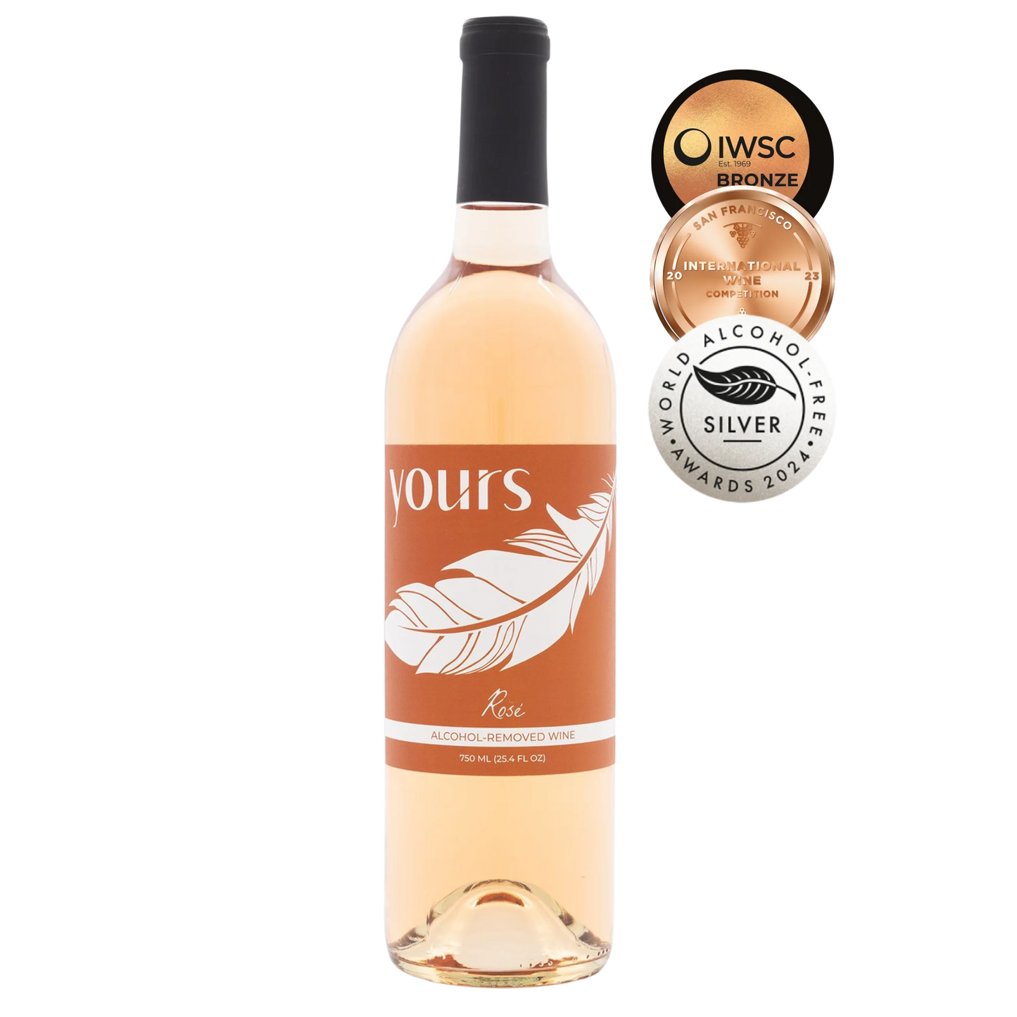 Yours Nonalcoholic Rose Wine *