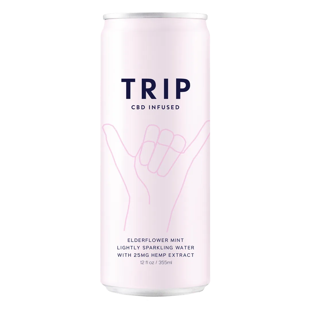 Trip-Elderflower mint CBD Infused (Online)