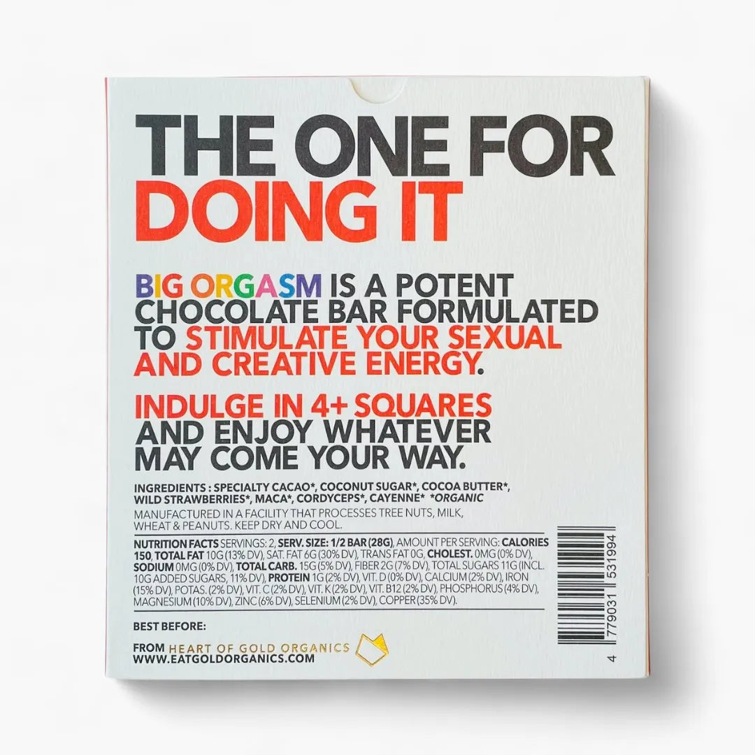 Big Orgasm – Functional Chocolate (Eat Gold Organics)