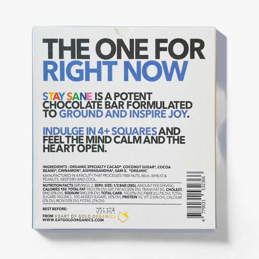 Stay Sane Chocolate*