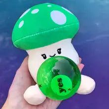 Magic 8 Ball  Mushroom Plush