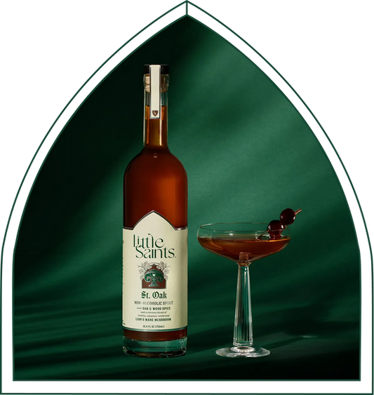 Little Saints St. Oak nonalcoholic whiskey-style spirit