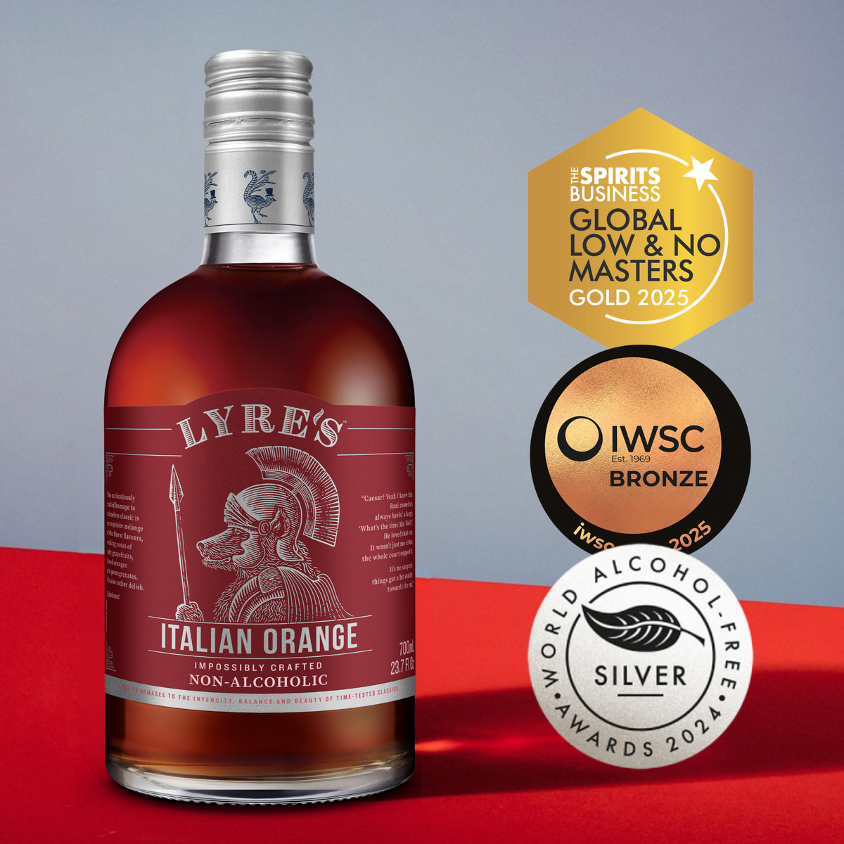 Lyre's Italian Orange nonalcoholic bitter aperitif