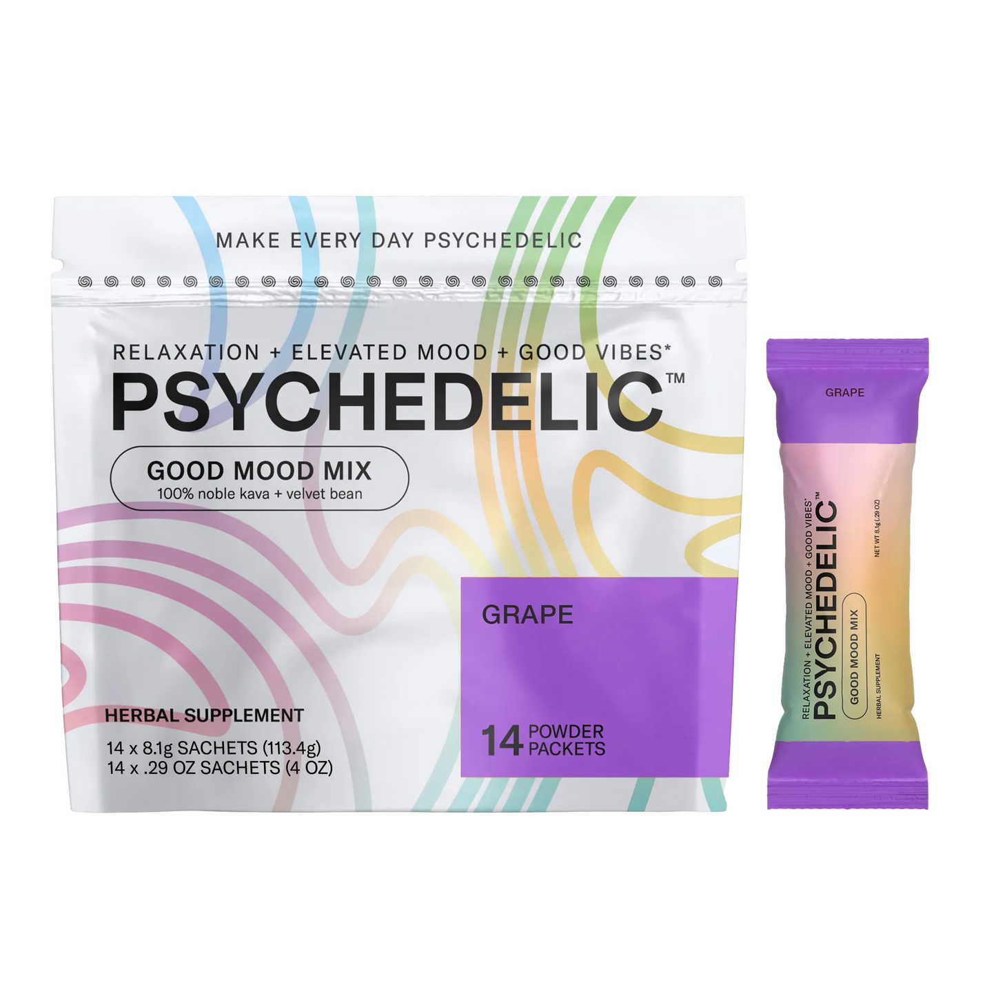 Psychedelic Herbal Supplements - Grape