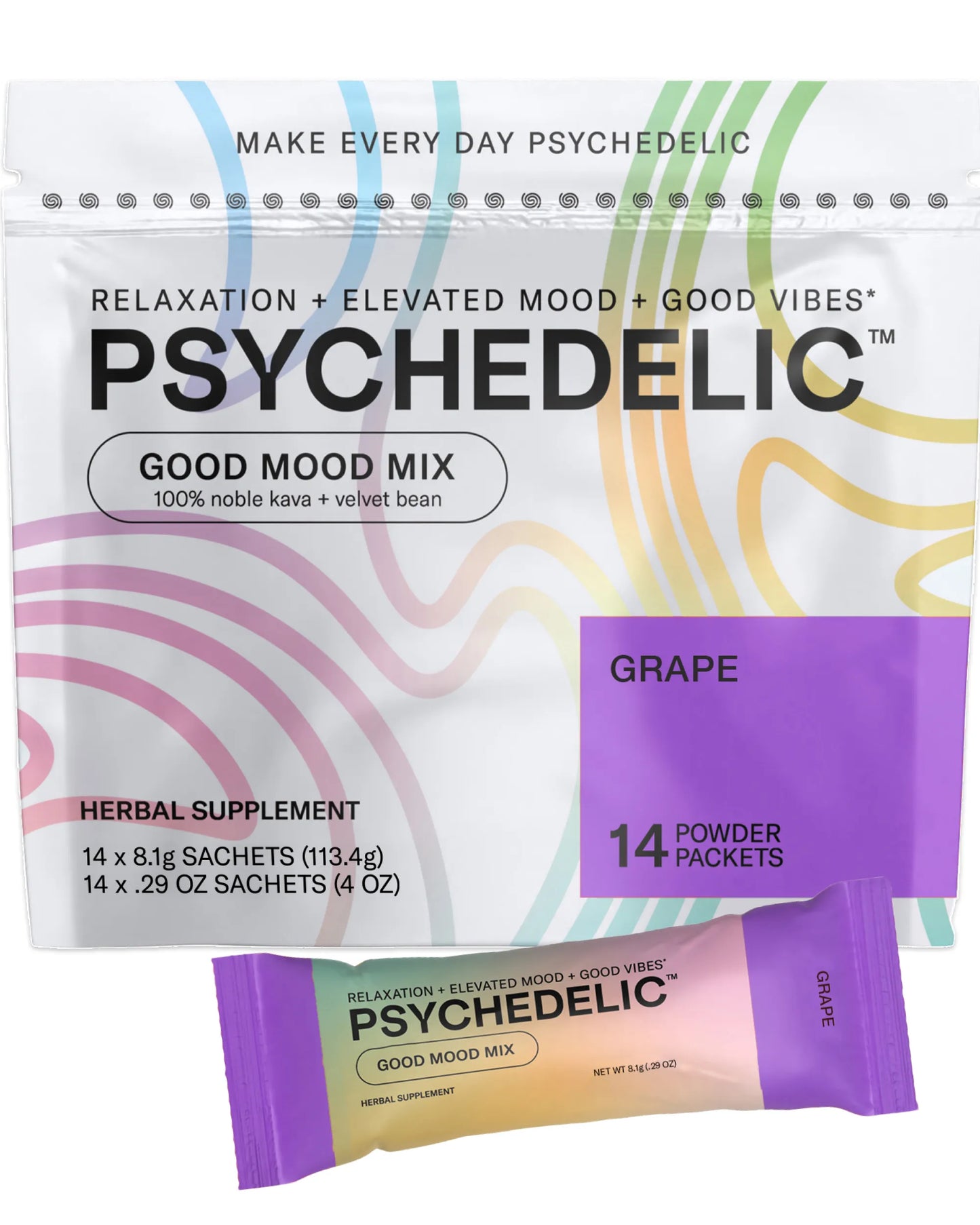 Psychedelic Herbal Supplements - Grape