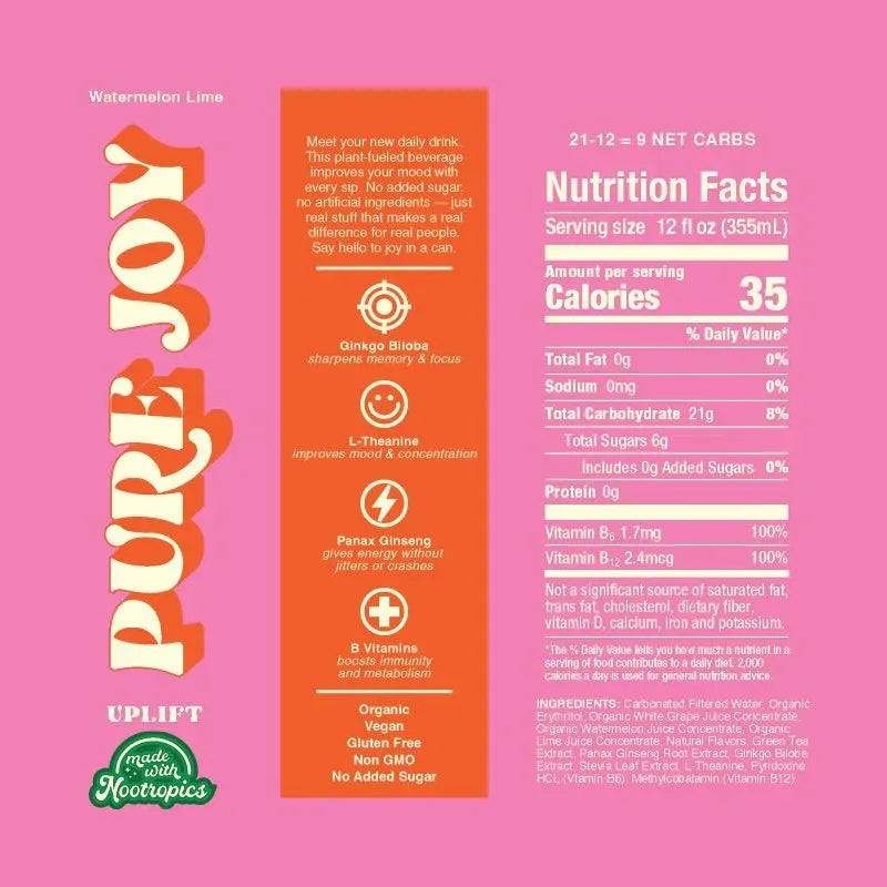 Pure Joy Uplift Watermelon Lime *