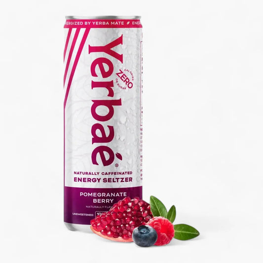 Yerbae-Pomegranate Berry Sparkling Water Energy Drink *
