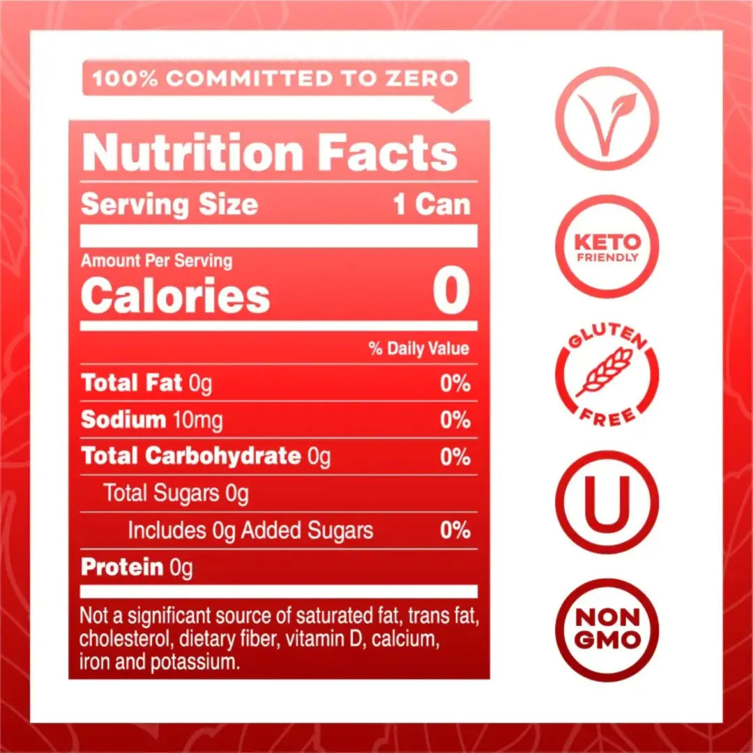 Yerbae-Strawberry Kiwi Sparkling Water Energy Drink *