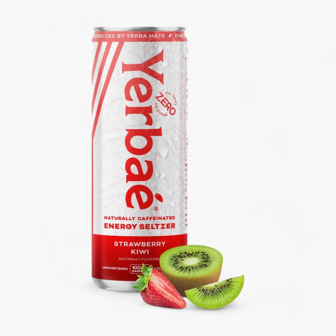 Yerbae-Strawberry Kiwi Sparkling Water Energy Drink *