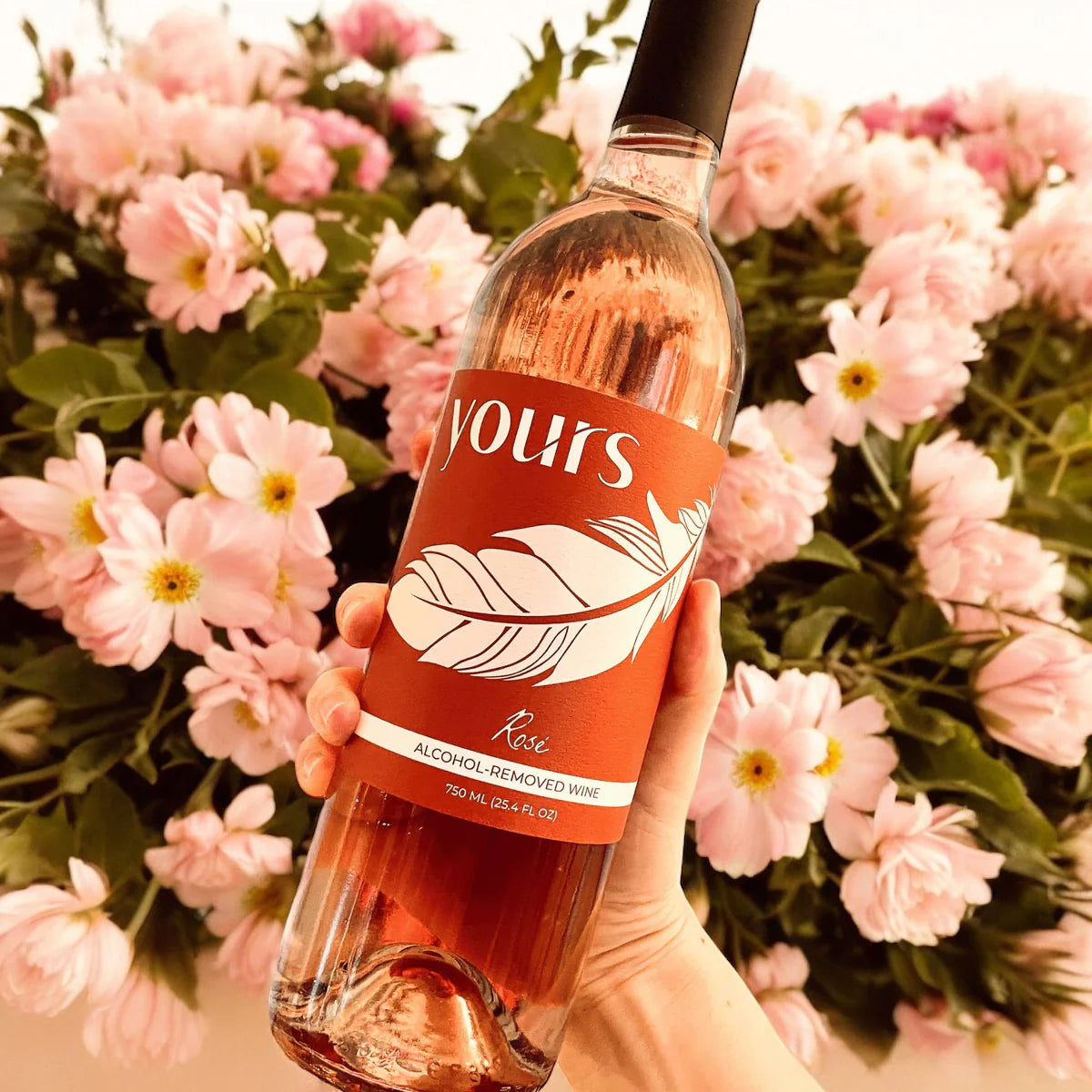 Yours Nonalcoholic Rose Wine *